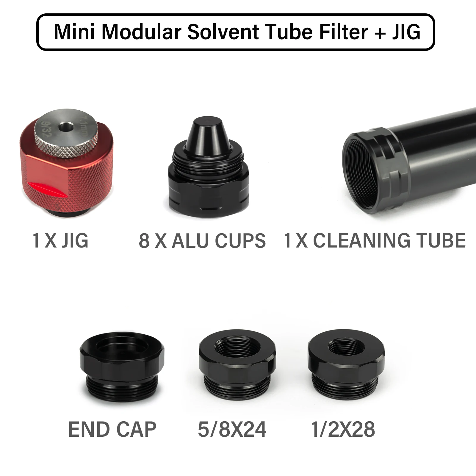 Car Screw Kit 1.1'' Cup MST End Cap .22 9/32'' Bit Baffle Cone Cups Guide Drilling Jig Fixture For 6.5"L Modular Solvent Filter
Car Screw Kit 1.1'' Cup MST End Cap .22 9/32'' Bit Baffle Cone Cups Guide Drilling Jig Fixture For 6.5"L Modular Solvent Filter