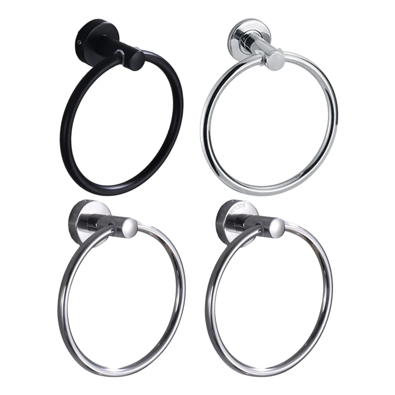 Towel Holder Towel Ring Round Wall Mounted Towel Rack Towel Shelf Stainless Steel Bathroom Accessories
Towel Holder Towel Ring Round Wall Mounted Towel Rack Towel Shelf Stainless Steel Bathroom Accessories