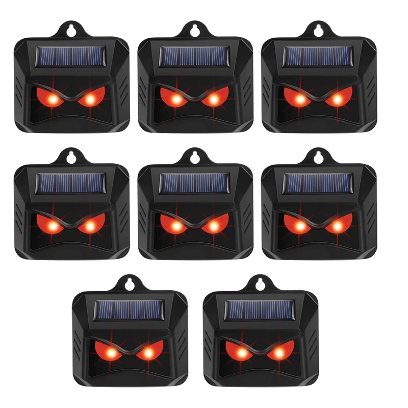 8 Packs Animal Repellent,Solar Predator Control Lights,Deer Raccoon Fox Repellent for Gardens,Motion Sensor
8 Packs Animal Repellent,Solar Predator Control Lights,Deer Raccoon Fox Repellent for Gardens,Motion Sensor