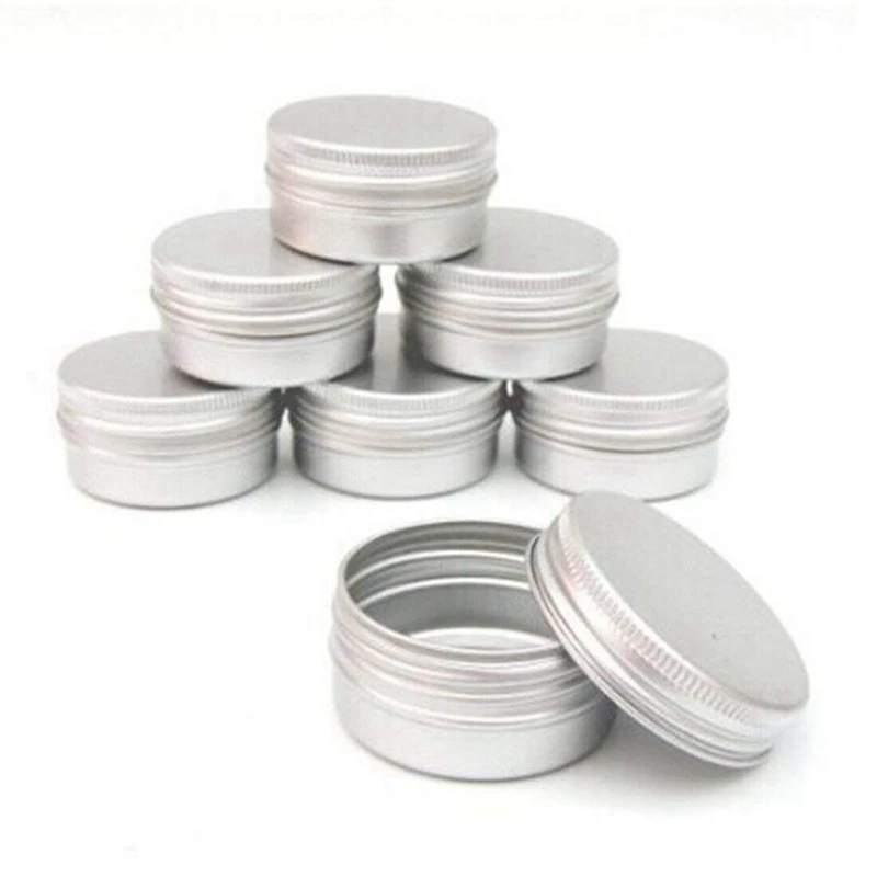 PACK Of 100 - 15Ml Aluminium Tin Large Make Up Candle Pots Capacity Empty Big Cosmetic/Candle/Spice Pots
PACK Of 100 - 15Ml Aluminium Tin Large Make Up Candle Pots Capacity Empty Big Cosmetic/Candle/Spice Pots