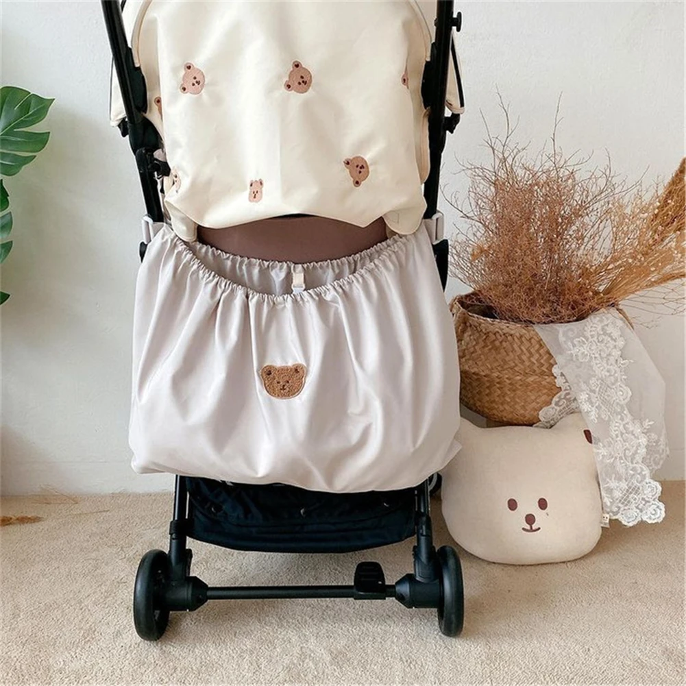 Baby Stroller Diaper Bag Hanging Nappy Organizer with Embroidery Bear Large Capacity Stroller Storage Bag Stroller Accessories
Baby Stroller Diaper Bag Hanging Nappy Organizer with Embroidery Bear Large Capacity Stroller Storage Bag Stroller Accessories