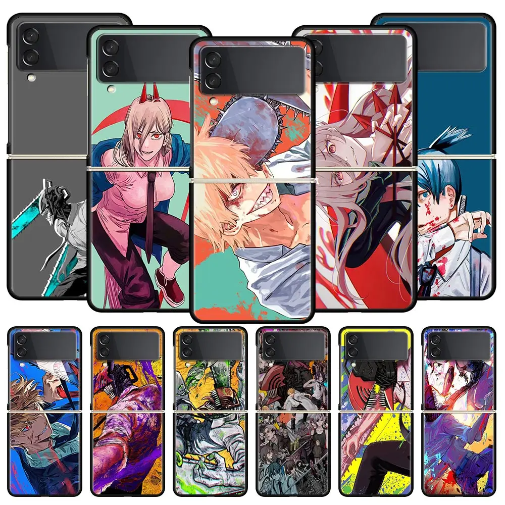 Anime Chainsaw Man Pochita Denji Phone Case for Samsung Galaxy Z Flip 3 4 5G Black Folding Mobile Shell Hard Coque Protect Cover
Anime Chainsaw Man Pochita Denji Phone Case for Samsung Galaxy Z Flip 3 4 5G Black Folding Mobile Shell Hard Coque Protect Cover