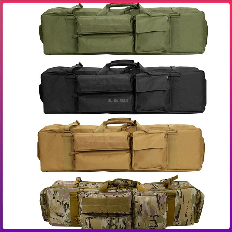 

Military Tactical Gun Bag Outdoor Rifle Carrying Bag Hunting Shooting Paintball Airsoft Gun Shoulder Bags for M249 M4A1 M16 AR15