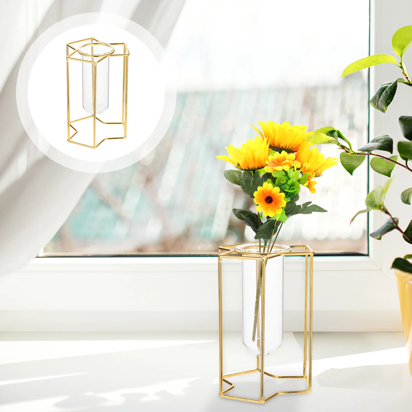 Terrarium with Stand Propagation Station Glass Vase for Hydroponics Plants Stand Holder
Terrarium with Stand Propagation Station Glass Vase for Hydroponics Plants Stand Holder