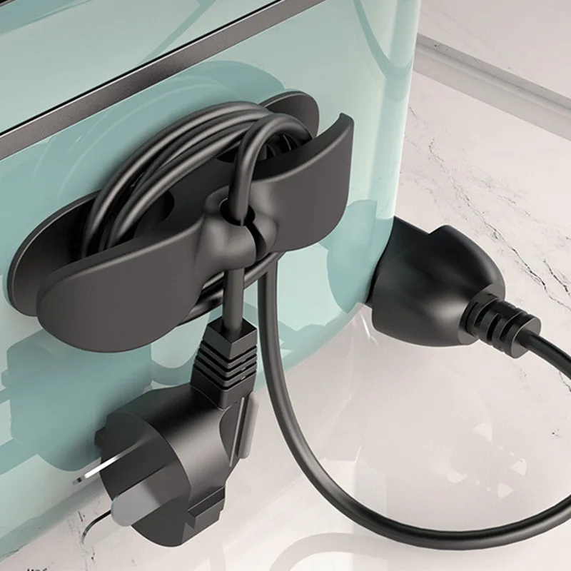Wire Cable Winder Home Appliance Plug Organizer Data Line Management Clips For Computer Kitchen Office Storage Hook Rack
Wire Cable Winder Home Appliance Plug Organizer Data Line Management Clips For Computer Kitchen Office Storage Hook Rack