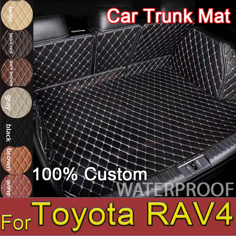 Коврик для багажника автомобиля Toyota RAV4 RAV 4 Suzuki Across XA50 2019 ~ 2022 водонепроницаемые