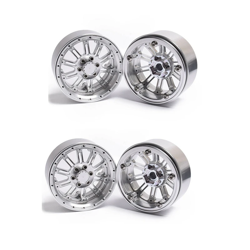 4 шт., 1/10 дюйма, колесные диски для внедорожника Scx10 RR10 Wraith 2,2 D90 
4 шт., 1/10 дюйма, колесные диски для внедорожника Scx10 RR10 Wraith 2,2 D90