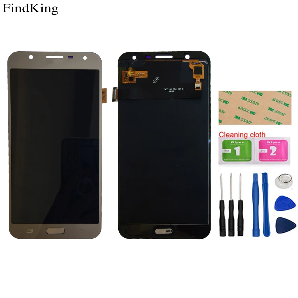 TFT OLED Мобильный ЖК-дисплей для Samsung Galaxy J7 2017 J701 J701F/DS J701M сенсорный экран дигитайзер