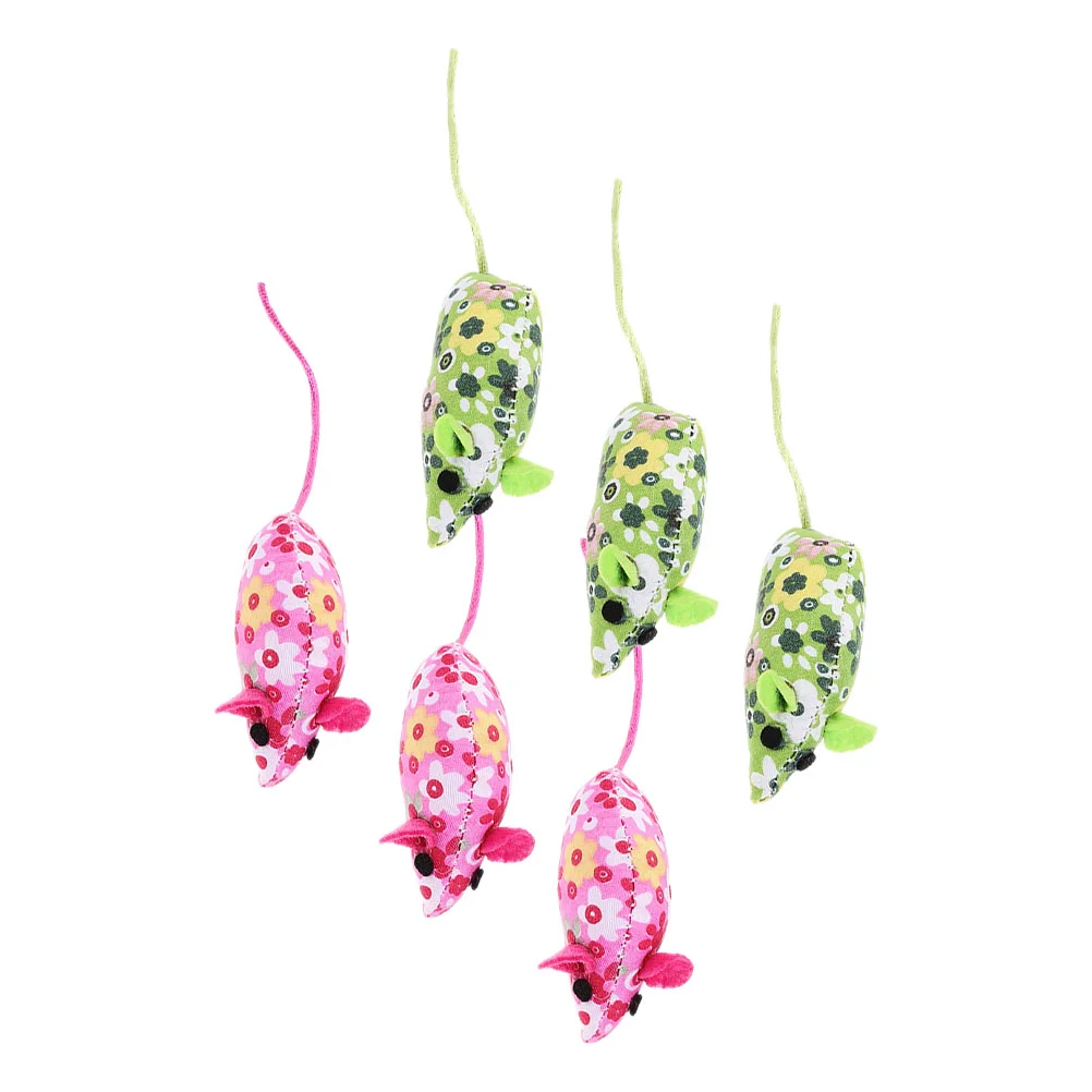 6 Pcs Mouse Cat Toy Toys Pet Supplies Plush Chew Indoor For Cats Cartoon Catnip Mice Plaything
6 Pcs Mouse Cat Toy Toys Pet Supplies Plush Chew Indoor For Cats Cartoon Catnip Mice Plaything