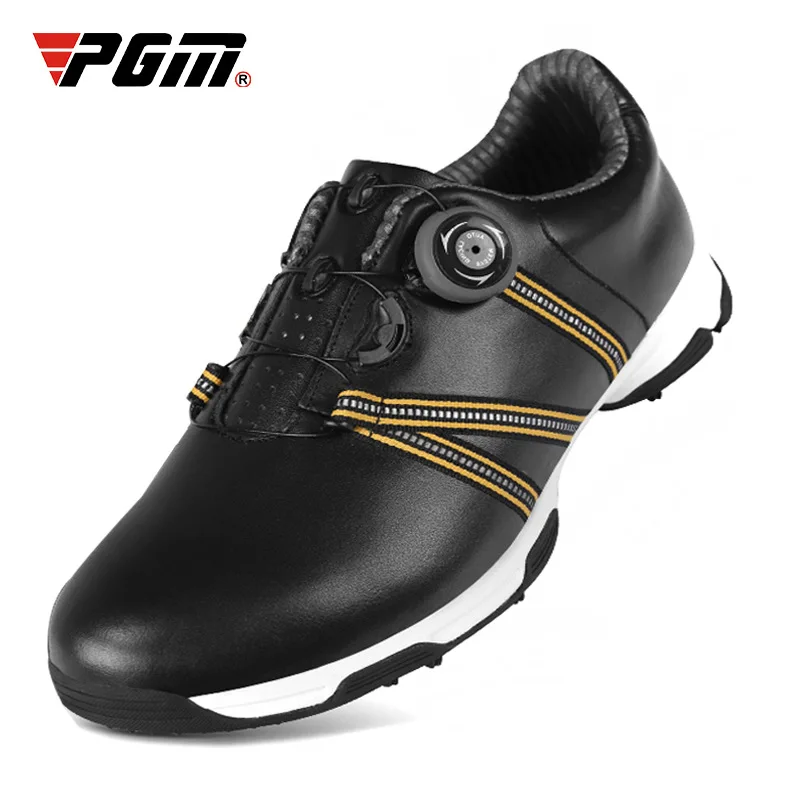 PGM Black Genuine Leather Golf Shoes Mens Waterproof Men England Style Anti-Skid Breathable Sneakers Casual Bussiness XZ063
PGM Black Genuine Leather Golf Shoes Mens Waterproof Men England Style Anti-Skid Breathable Sneakers Casual Bussiness XZ063