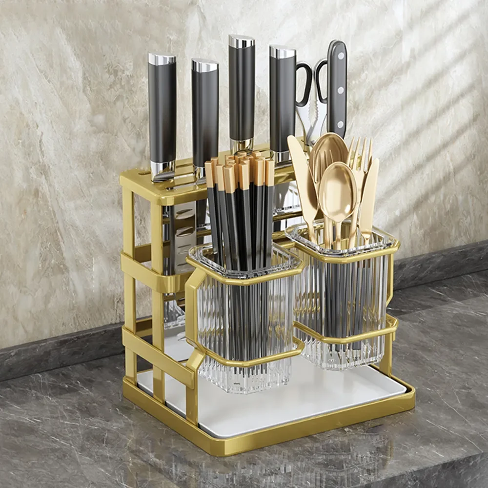 Kitchen Countertop Cutlery Holder Wall Mounted Kitchen Utensil Organizer Rack Knife Holder White Gold Fork Spoon Chopsticks Tube
Kitchen Countertop Cutlery Holder Wall Mounted Kitchen Utensil Organizer Rack Knife Holder White Gold Fork Spoon Chopsticks Tube