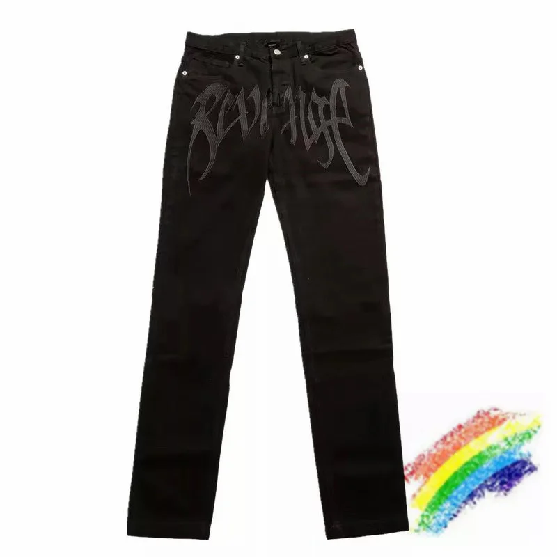 XXXtentacion Revenge Embroidery Jeans Men Women 1:1 High Quality Vintage Pants Trousers
XXXtentacion Revenge Embroidery Jeans Men Women 1:1 High Quality Vintage Pants Trousers