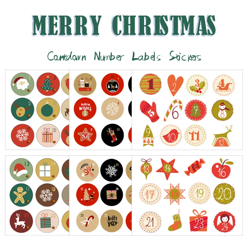 24PCS Christmas Stickers Labels Tag Adhesive PVC Labels for DIY Gifts Baking Package Envelope Stationery Present Decor Decals
24PCS Christmas Stickers Labels Tag Adhesive PVC Labels for DIY Gifts Baking Package Envelope Stationery Present Decor Decals