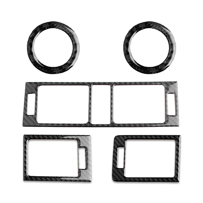 5Pcs Carbon Fiber Interior Center Console Dashboard Air Vent Outlet Cover Trim for Benz C-Class W204 2007-2013
5Pcs Carbon Fiber Interior Center Console Dashboard Air Vent Outlet Cover Trim for Benz C-Class W204 2007-2013
