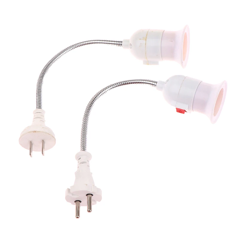 E27 Socket Lamp Bulb Holder Light Socket With Switch EU US Plug Lamp Holder Energy Saving Lamp LED Universal Lamp Base New
E27 Socket Lamp Bulb Holder Light Socket With Switch EU US Plug Lamp Holder Energy Saving Lamp LED Universal Lamp Base New