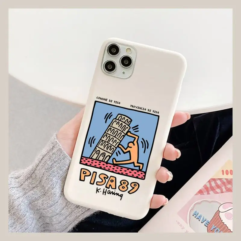Keith Art Exhibition Abstract Art Phone Case for iPhone 11 12 13 Mini Pro Xs Max 8 7 6 6S Plus X XR Solid Candy Color Case
Keith Art Exhibition Abstract Art Phone Case for iPhone 11 12 13 Mini Pro Xs Max 8 7 6 6S Plus X XR Solid Candy Color Case