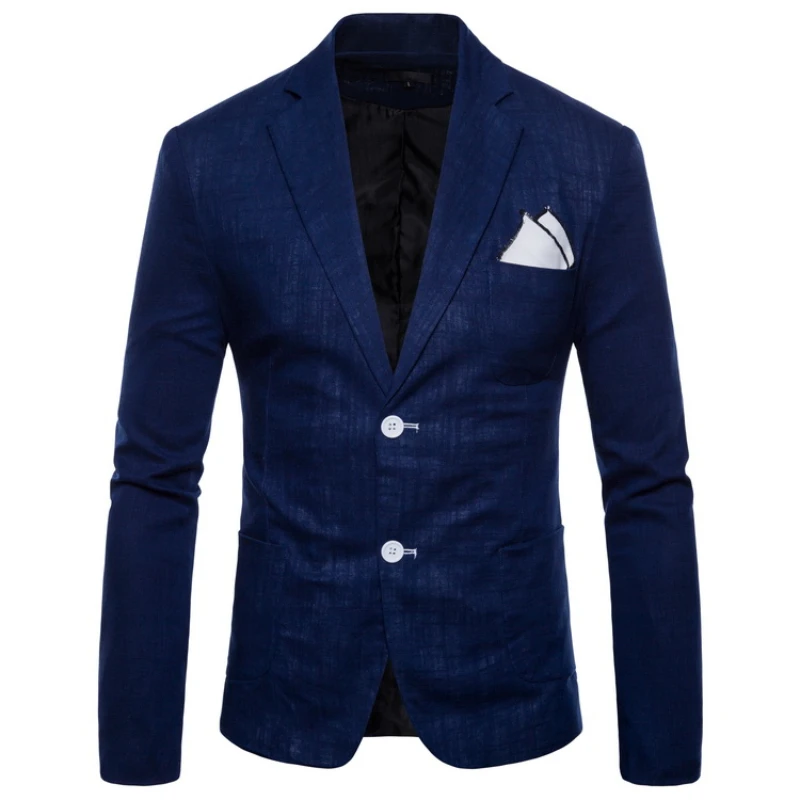 Fashion Men Solid Color Long Sleeve Lapel Slims Blazer Suit Coat Outwear Plus Size Male Blazers Mens Coat Wedding
Fashion Men Solid Color Long Sleeve Lapel Slims Blazer Suit Coat Outwear Plus Size Male Blazers Mens Coat Wedding