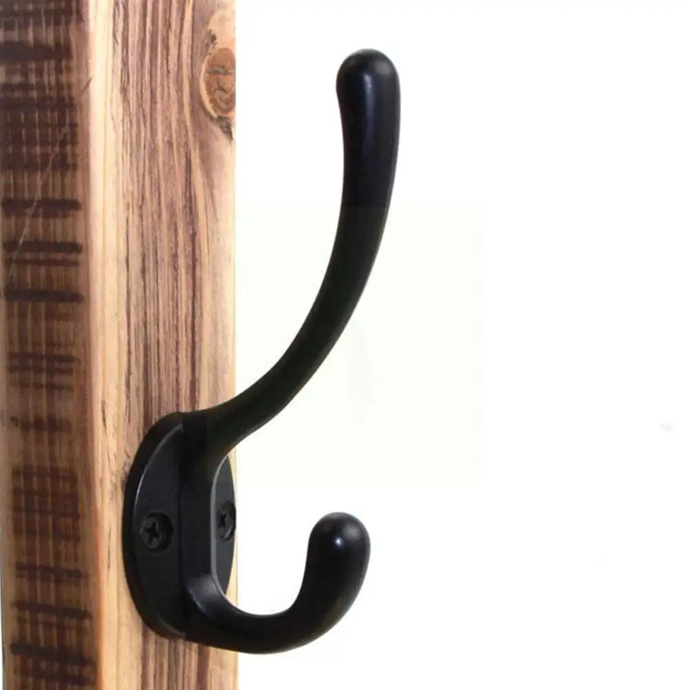 1pc Wall-mounted Clothes Hook Hook Heavy Duty Double-hung Aluminum Simple Hook With Clothes Screws 2 Hat Hook Hook Alloy F7q0
1pc Wall-mounted Clothes Hook Hook Heavy Duty Double-hung Aluminum Simple Hook With Clothes Screws 2 Hat Hook Hook Alloy F7q0
