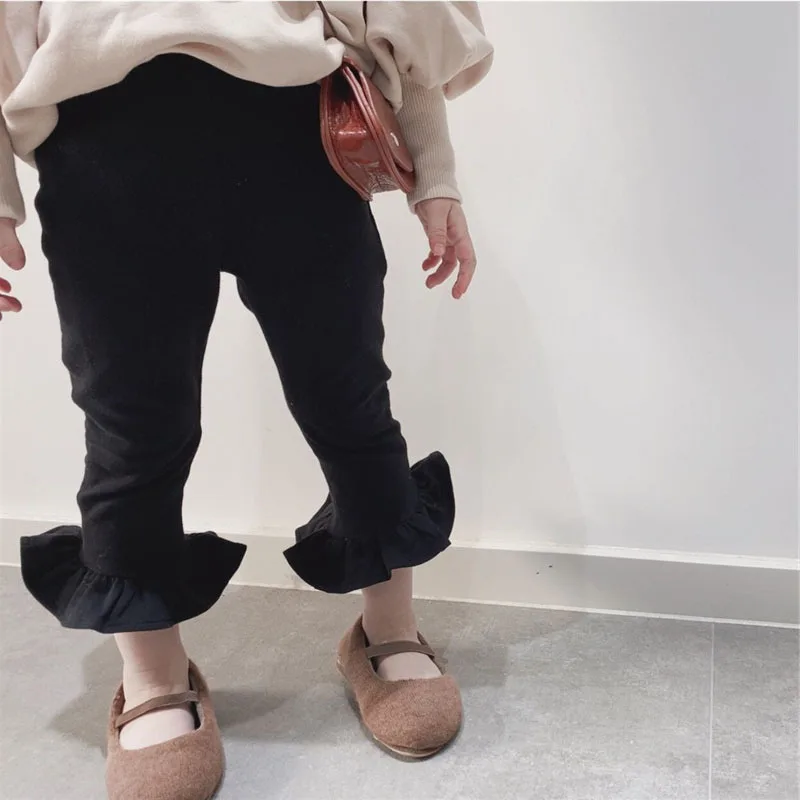 Criscky Girls' Knitting Bottoming Pants Spring Autumn Black Elastic Pants for Children's Trousers Children's Outwear Clothing
Criscky Girls' Knitting Bottoming Pants Spring Autumn Black Elastic Pants for Children's Trousers Children's Outwear Clothing
