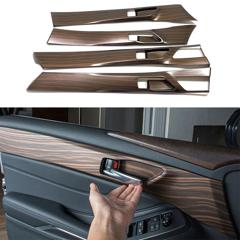 For Toyota Avalon 2019 - 2022 Wooden Grain Interior Styling Inner Door Handle Cover Panel
For Toyota Avalon 2019 - 2022 Wooden Grain Interior Styling Inner Door Handle Cover Panel