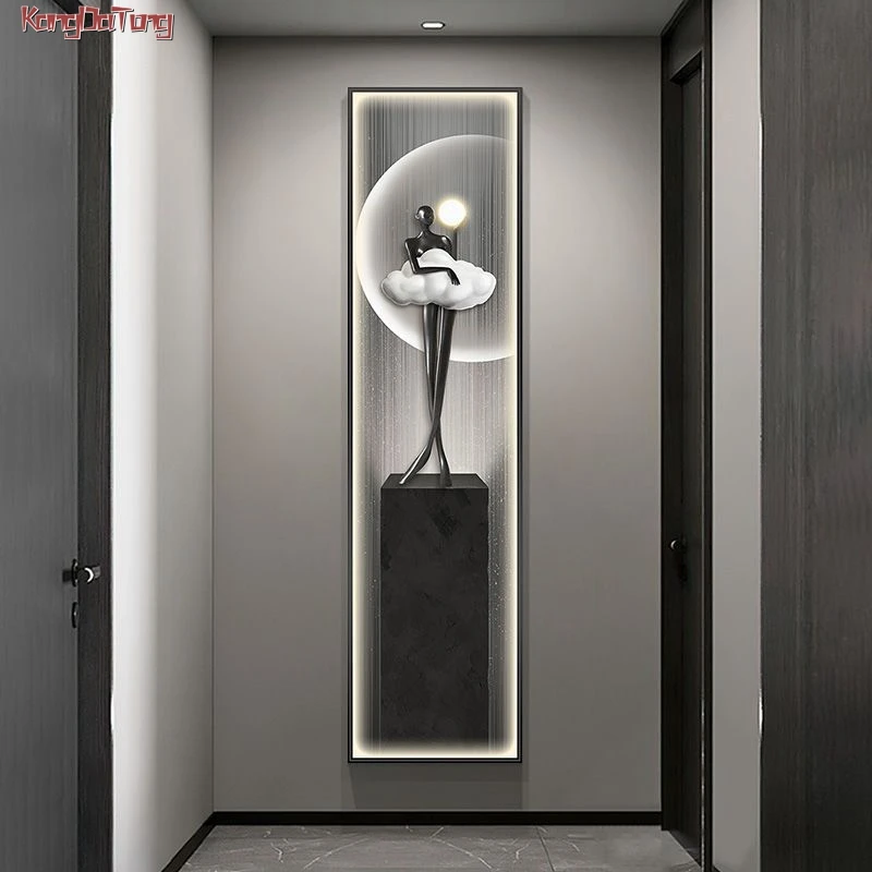 Modern Art Dancer Luminous Interior Painting LED Wall Lamp For Corridor Aisle Living Room Dining Room Bedside Kitchen Decoration
Modern Art Dancer Luminous Interior Painting LED Wall Lamp For Corridor Aisle Living Room Dining Room Bedside Kitchen Decoration