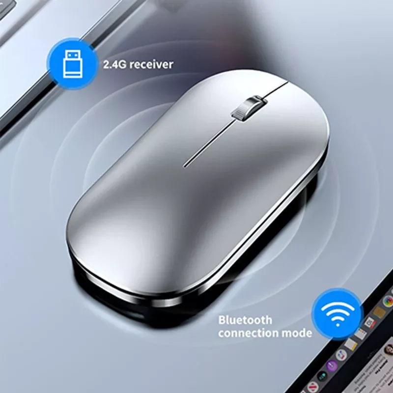 Wireless Mouse Rechargeable Bluetooth Silent Ergonomic Computer For iPad Mac Tablet Macbook Air Laptop PC Gaming Business Office
Wireless Mouse Rechargeable Bluetooth Silent Ergonomic Computer For iPad Mac Tablet Macbook Air Laptop PC Gaming Business Office
