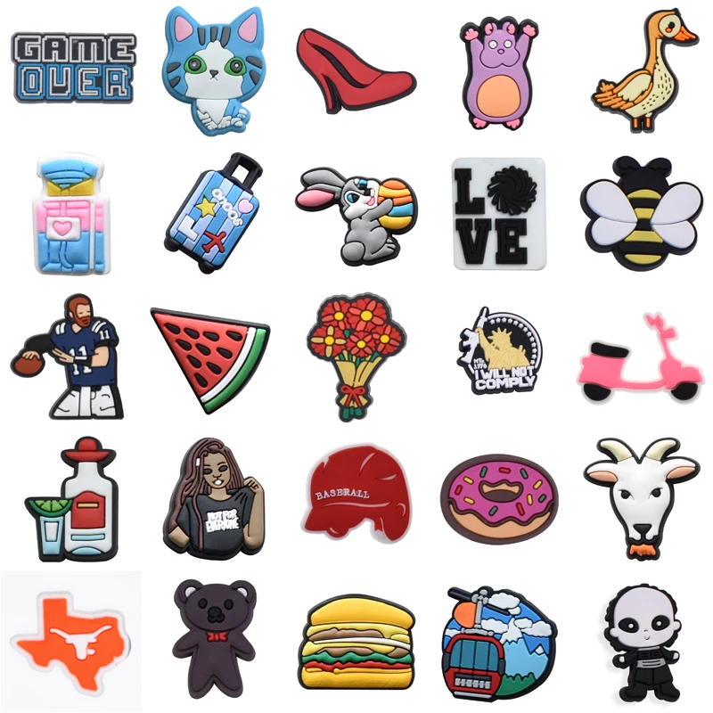 Girl Para Pins Shoe Charms Kids Women Charm Decorations for Crocs Boy Wholesale Bulk Set Jeans Shoes Accessories Men Gifts Packs
Girl Para Pins Shoe Charms Kids Women Charm Decorations for Crocs Boy Wholesale Bulk Set Jeans Shoes Accessories Men Gifts Packs