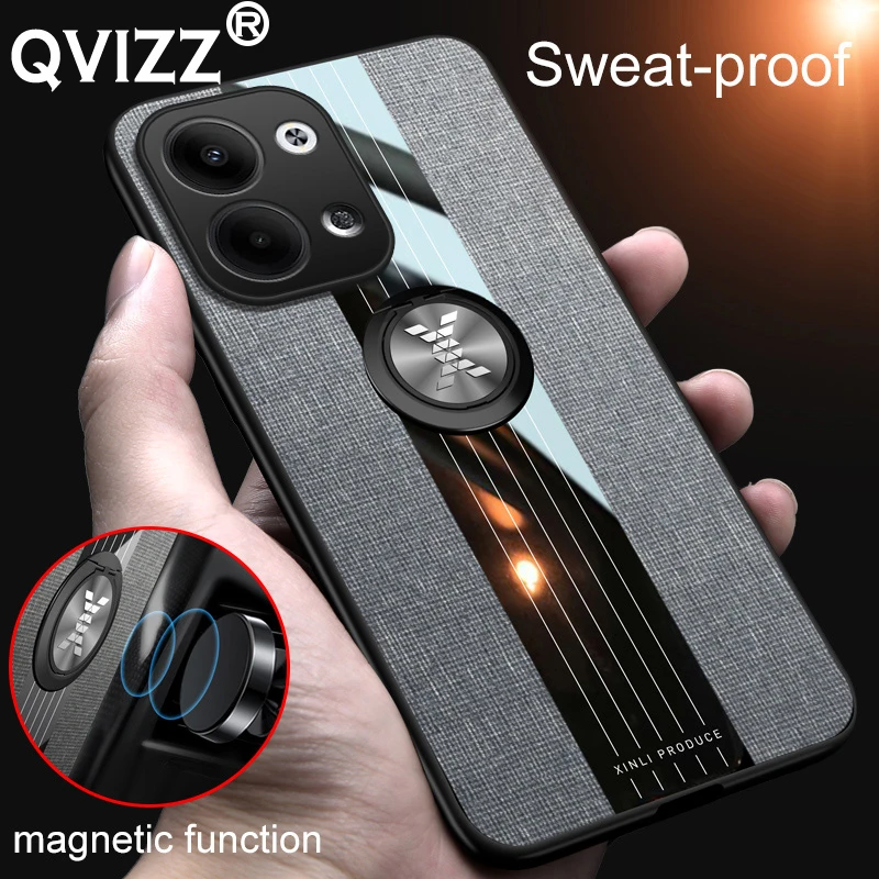 Luxury Fabric Case for Oppo Reno9 PHM110 Car Magnetic Ring Holder Canvas Acrylic Soft Edge Hard Shockproof Phone Cover OppoReno9
Luxury Fabric Case for Oppo Reno9 PHM110 Car Magnetic Ring Holder Canvas Acrylic Soft Edge Hard Shockproof Phone Cover OppoReno9