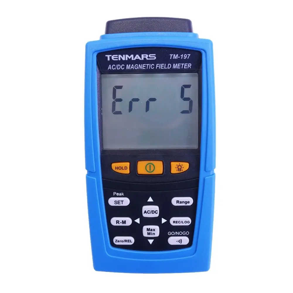 

Tenmars TM-197 Digital AC/DV Magnetic Field Meter 0~3000mT