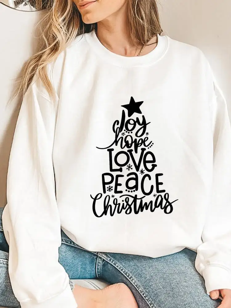 Star Tree Holiday Cute Graphic Sweatshirts Pullovers For Women Happy New Year Fashion Print Merry Christmas Female Clothing
Star Tree Holiday Cute Graphic Sweatshirts Pullovers For Women Happy New Year Fashion Print Merry Christmas Female Clothing