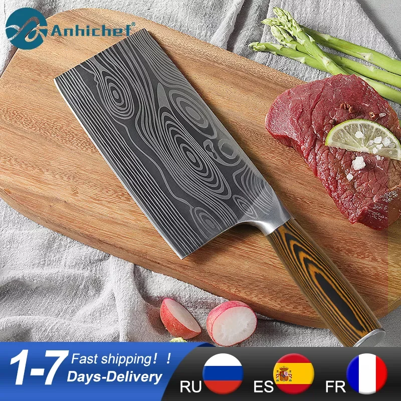 Кухонные ножи, 8 дюймов, Φ 7CR17, кованый нож шеф-повара из нержавеющей стали с подарочной упаковкой
Кухонные ножи, 8 дюймов, Φ 7CR17, кованый нож шеф-повара из нержавеющей стали с подарочной упаковкой