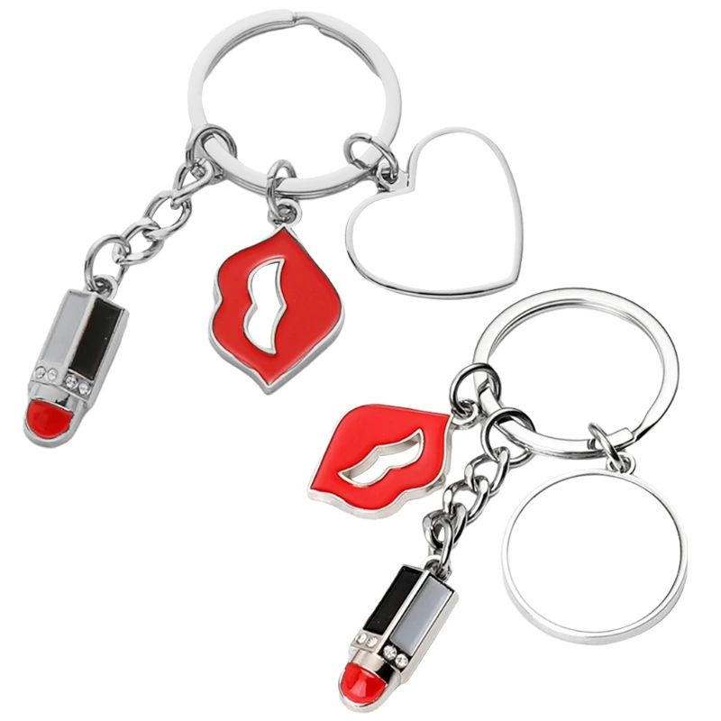 Cute Lipsticks Keychain Heart Lip Shape for KEY Rings Chain Bag Jewelry Charm Pendant Purse Bag for KEY Chains Accessories
Cute Lipsticks Keychain Heart Lip Shape for KEY Rings Chain Bag Jewelry Charm Pendant Purse Bag for KEY Chains Accessories