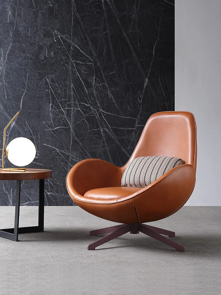zq Egg Shell Chair Light Luxury Nordic Modern Minimalist Living Room Balcony Leisure Single Rotating Couch
zq Egg Shell Chair Light Luxury Nordic Modern Minimalist Living Room Balcony Leisure Single Rotating Couch