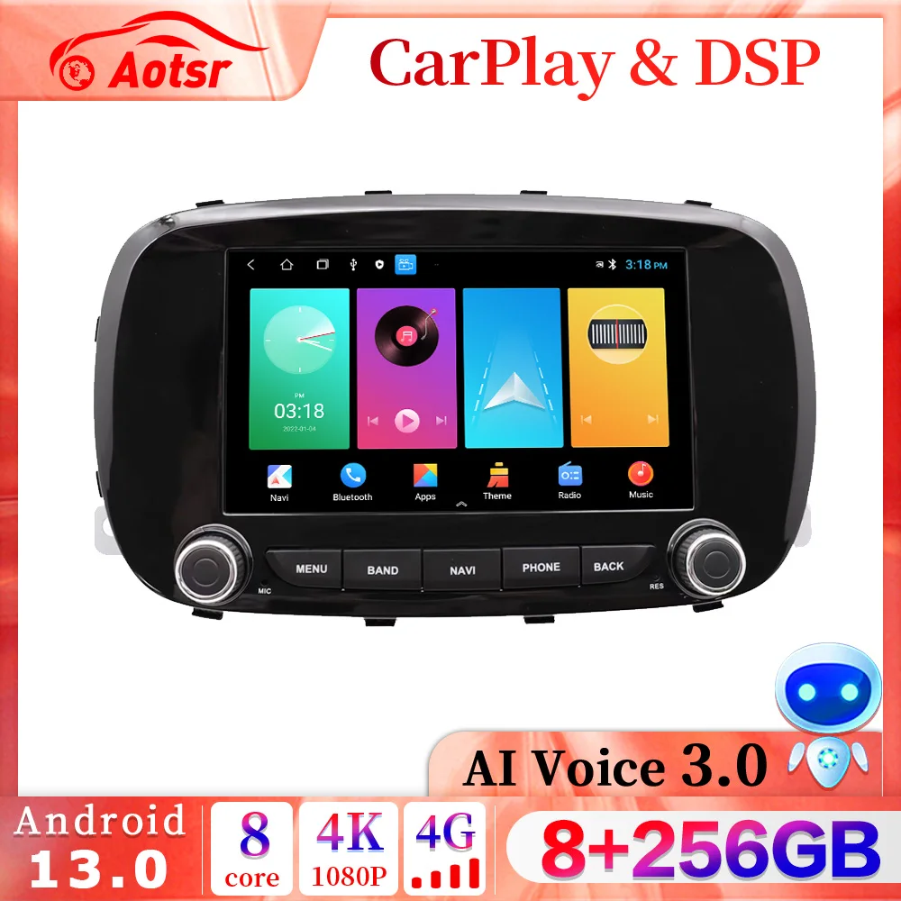 Android 13.0 2 Din 6+128GB Carplay Car Radio Stereo For Fiat 500X 2014-2020 Multimedia Player GPS Navigation Autoradio Bluetooth
Android 13.0 2 Din 6+128GB Carplay Car Radio Stereo For Fiat 500X 2014-2020 Multimedia Player GPS Navigation Autoradio Bluetooth