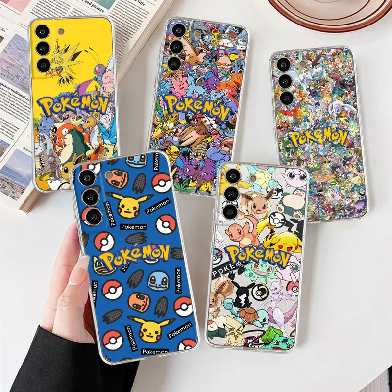 Чехол для Samsung Galaxy S23 Ultra S22 Plus S21FE S20 S10 Lite S10e, прозрачный чехол для телефона, крутой аниме бампер с покемоном
Чехол для Samsung Galaxy S23 Ultra S22 Plus S21FE S20 S10 Lite S10e, прозрачный чехол для телефона, крутой аниме бампер с покемоном