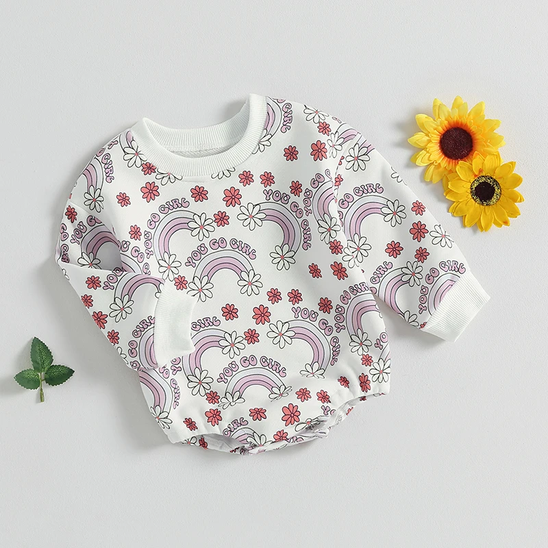 Детский комбинезон с длинным рукавом, с круглым вырезом
Детский комбинезон с длинным рукавом, с круглым вырезом