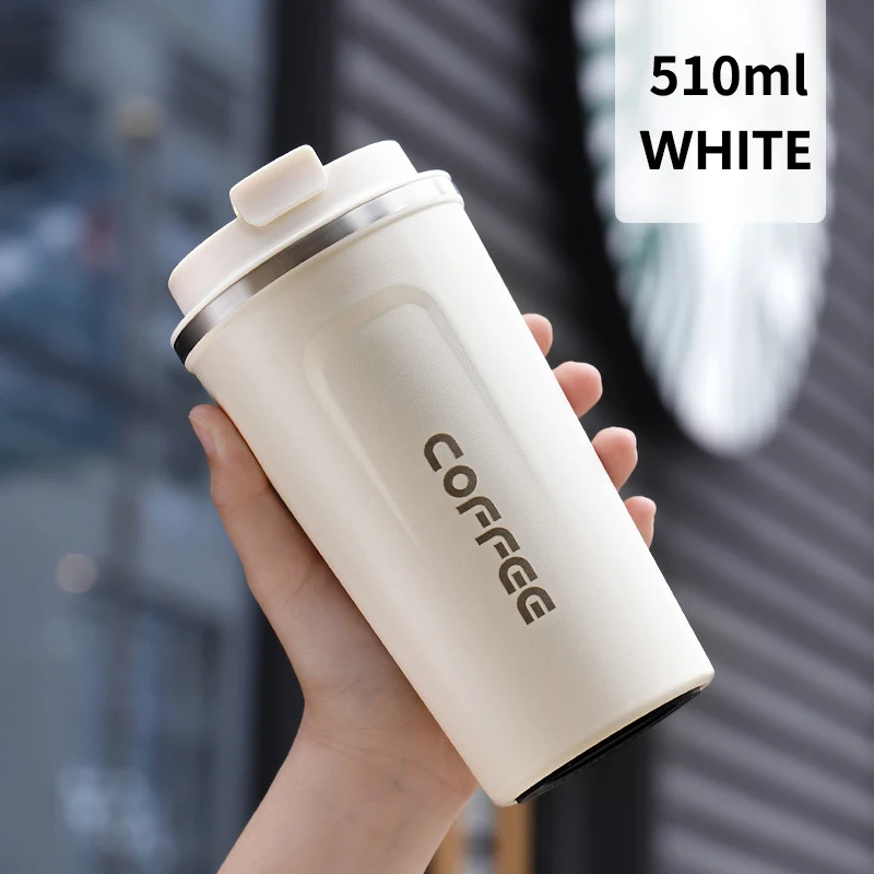 

380ml/510ml Stainless Steel Coffee Cup Portable Insulation Cup Thermal Mug Office Termica Cafe Copo Travel Car Insulated Bottle