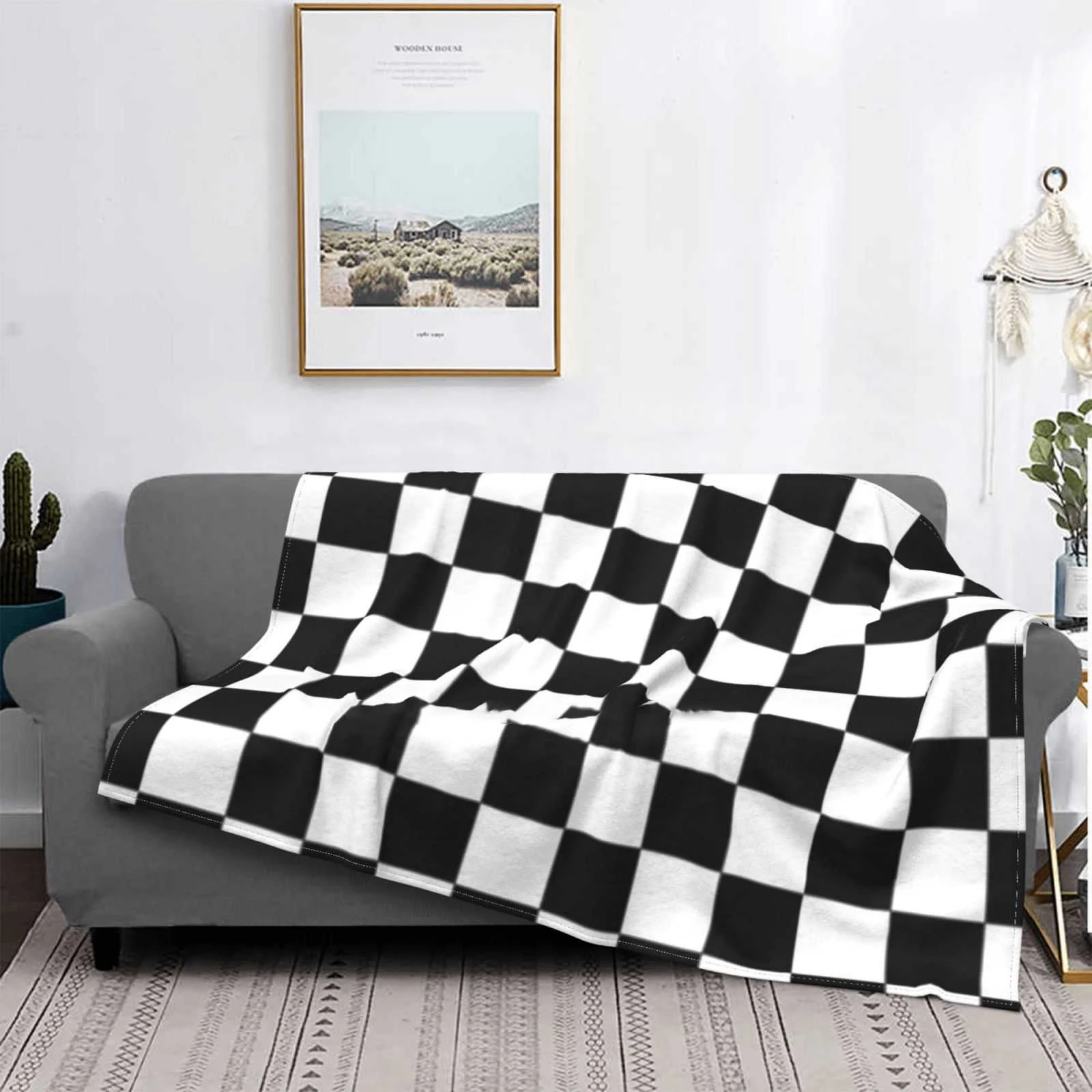 Black-And-White-Square-Pattern-Super-Warm-Soft-Blankets-Throw-On-Sofa-Bed-Travel-Black-And
Black-And-White-Square-Pattern-Super-Warm-Soft-Blankets-Throw-On-Sofa-Bed-Travel-Black-And