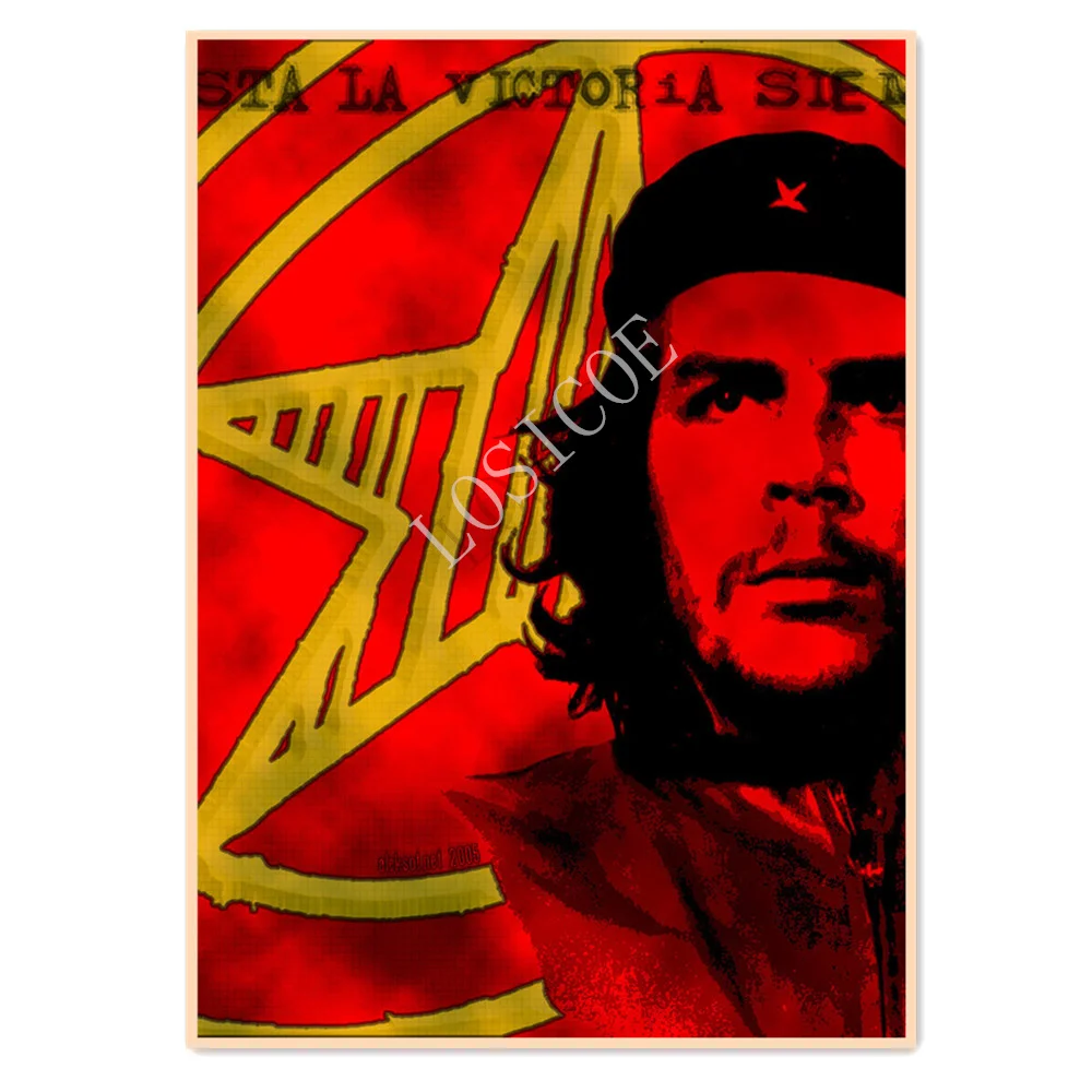 Che Guevara Propaganda Poster Wall Art Painting Vintage Great Stickers Communist Propaganda Poster CCCP USSR WW II Wallpaper
Che Guevara Propaganda Poster Wall Art Painting Vintage Great Stickers Communist Propaganda Poster CCCP USSR WW II Wallpaper
