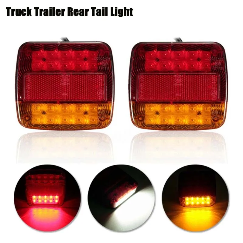 Задние фонари для прицепа, грузовика, задние тормозные стоп-сигналы, поворотный сигнал, красный и желтый, 12 В, квадратные светодиодсветодиод...
Задние фонари для прицепа, грузовика, задние тормозные стоп-сигналы, поворотный сигнал, красный и желтый, 12 В, квадратные светодиодсветодиод...