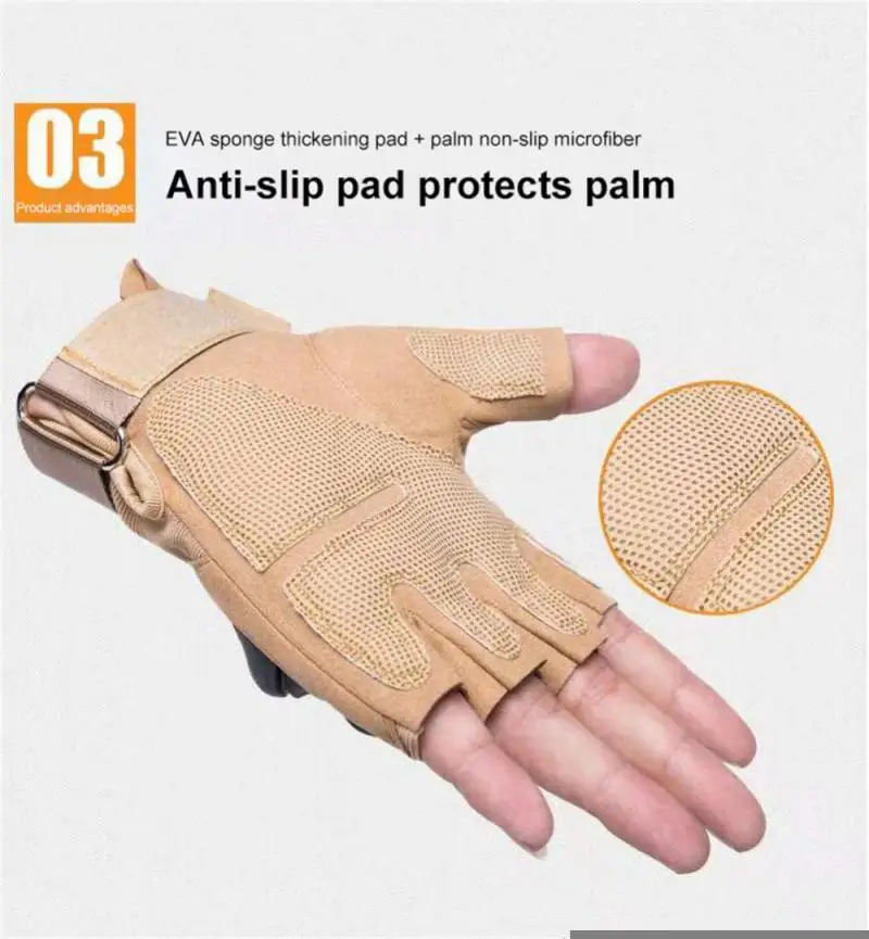 Tactical gloves outdoor mountaineering anti slip Half Finger motorcycle riding gloves Special multifunctional sports men
Tactical gloves outdoor mountaineering anti slip Half Finger motorcycle riding gloves Special multifunctional sports men