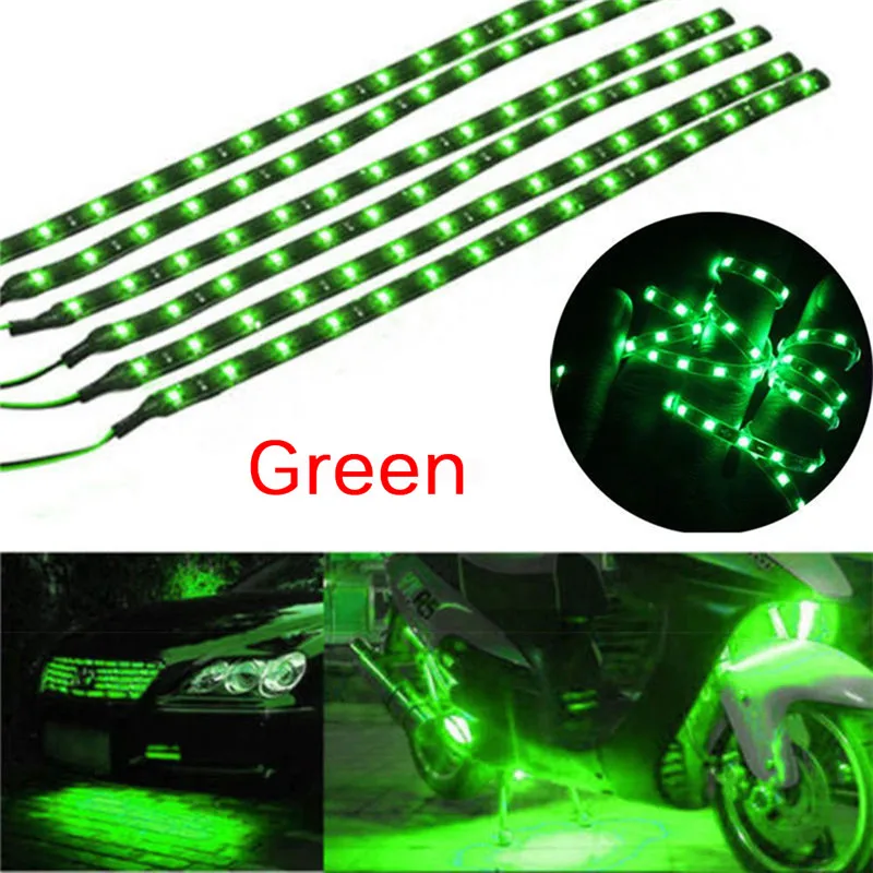 6PCS Waterproof Undercarriage Decorative Light Bar for Car Motorcycle Decorative Soft Light DC 12V Motor LED Light Bar SMD
6PCS Waterproof Undercarriage Decorative Light Bar for Car Motorcycle Decorative Soft Light DC 12V Motor LED Light Bar SMD