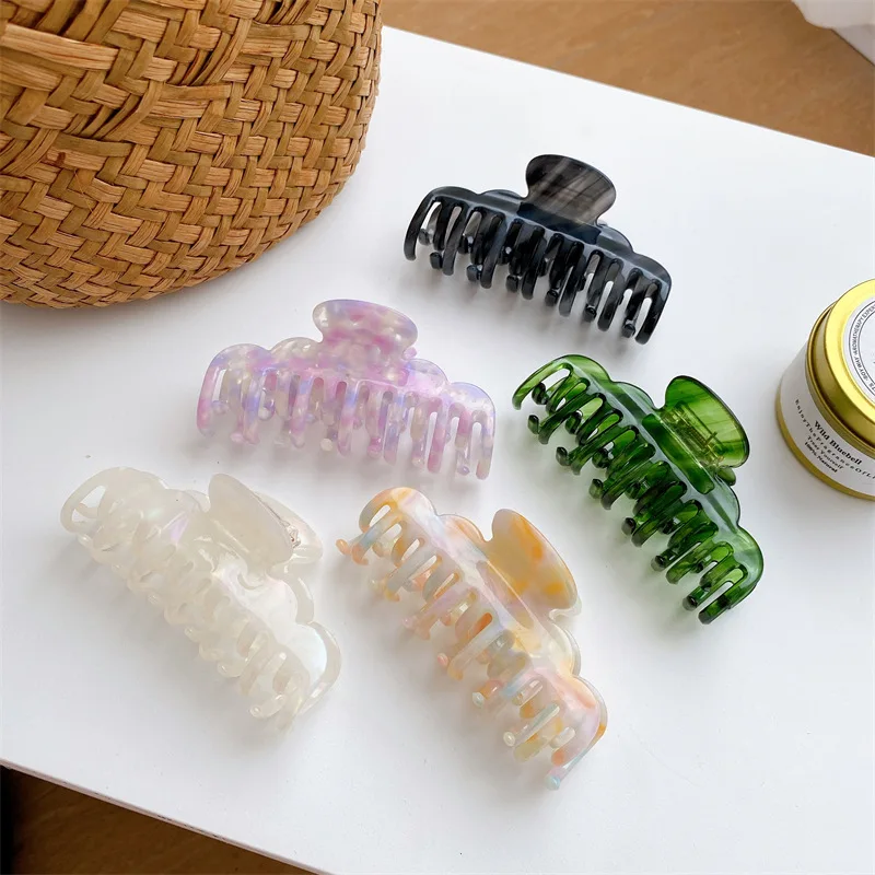 Korea 2022 Fashion New 8.5cm Big Size For Women Girls Hair Clips Accessories Acetate Geometry Hairpins Headwear Free Shipping
Korea 2022 Fashion New 8.5cm Big Size For Women Girls Hair Clips Accessories Acetate Geometry Hairpins Headwear Free Shipping