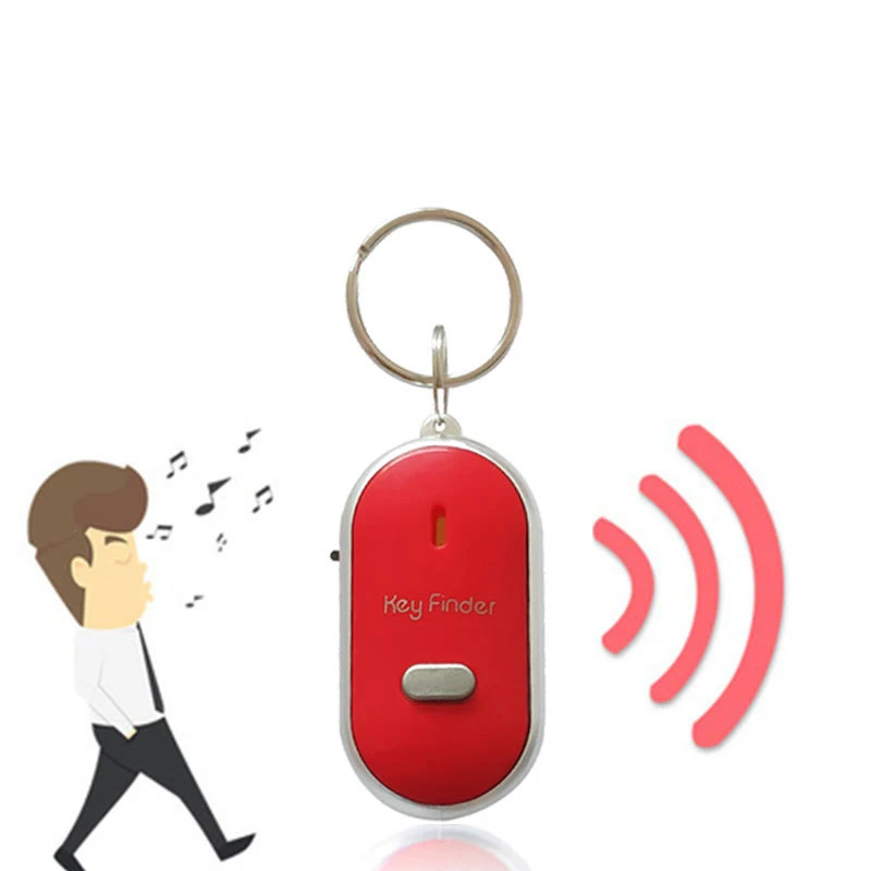 Mini Whistle Anti Lost KeyFinder Alarm Wallet Pet Tracker Smart Flashing Beeping Remote Locator Keychain Tracer Key Finder + LED
Mini Whistle Anti Lost KeyFinder Alarm Wallet Pet Tracker Smart Flashing Beeping Remote Locator Keychain Tracer Key Finder + LED
