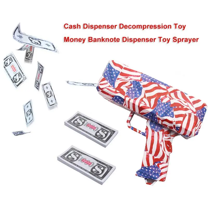 Banknote Guns Pistols Party Make It Rain Party Toys Games Cash Cannon Funny Toys Cannon Wedding Golden Money Guns Cash Dispenser
Banknote Guns Pistols Party Make It Rain Party Toys Games Cash Cannon Funny Toys Cannon Wedding Golden Money Guns Cash Dispenser