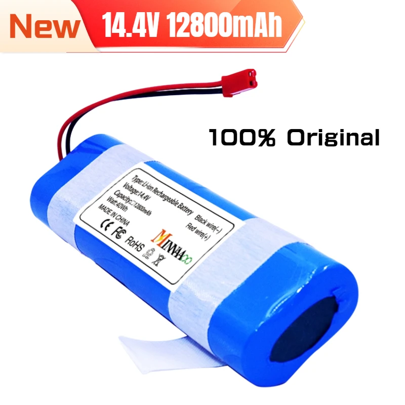 14.8V 6800mAh 12800mah Good Quality Battery For ILIFE V50 V55 V8s V3s Pro V5s Pro V8s X750 Robot Vacuum Cleaner Battery
14.8V 6800mAh 12800mah Good Quality Battery For ILIFE V50 V55 V8s V3s Pro V5s Pro V8s X750 Robot Vacuum Cleaner Battery
