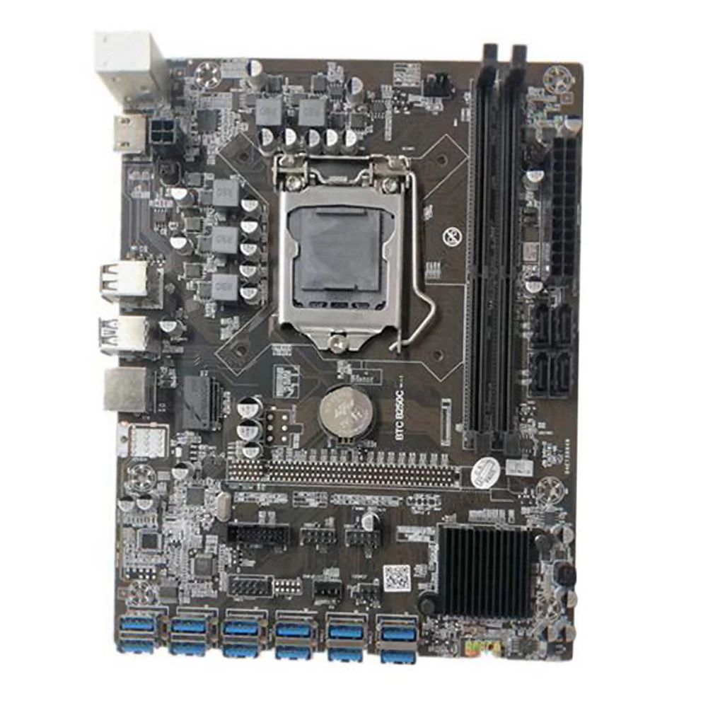 B250 BTC12P Mining Machine Motherboard Pcie 12XUSB Multi-Graphics Card LGA1151 DDR4 RAM SATA Mining Computer Motherboard
B250 BTC12P Mining Machine Motherboard Pcie 12XUSB Multi-Graphics Card LGA1151 DDR4 RAM SATA Mining Computer Motherboard