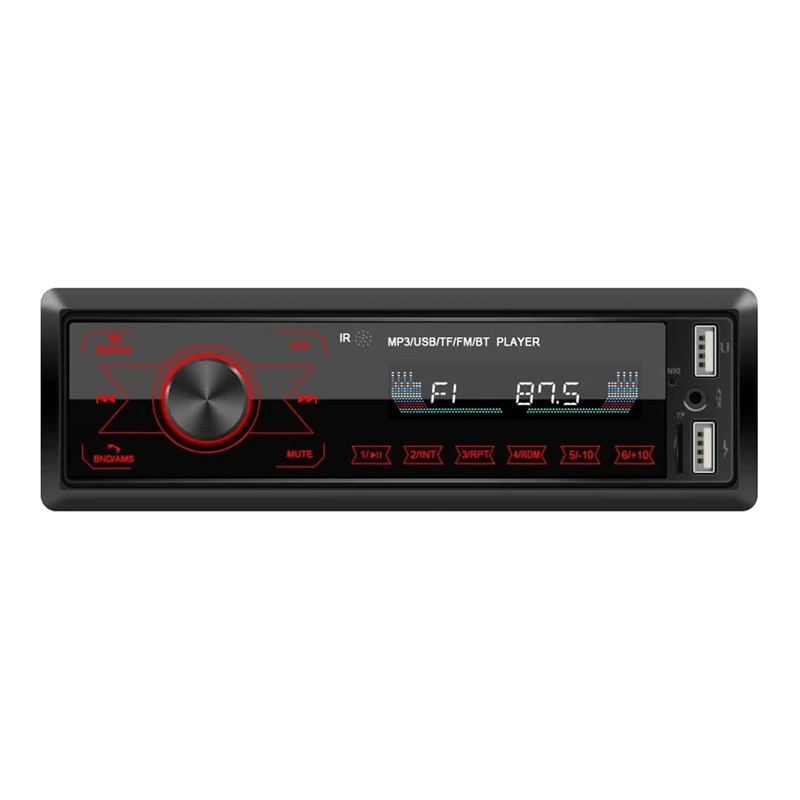 Car Stereo Bluetooth Touch Screen Car Radio Bluetooth 4X60W 7 Colours 2USB/SD/AUX Hands Free Bluetooth 87.5-108M
Car Stereo Bluetooth Touch Screen Car Radio Bluetooth 4X60W 7 Colours 2USB/SD/AUX Hands Free Bluetooth 87.5-108M