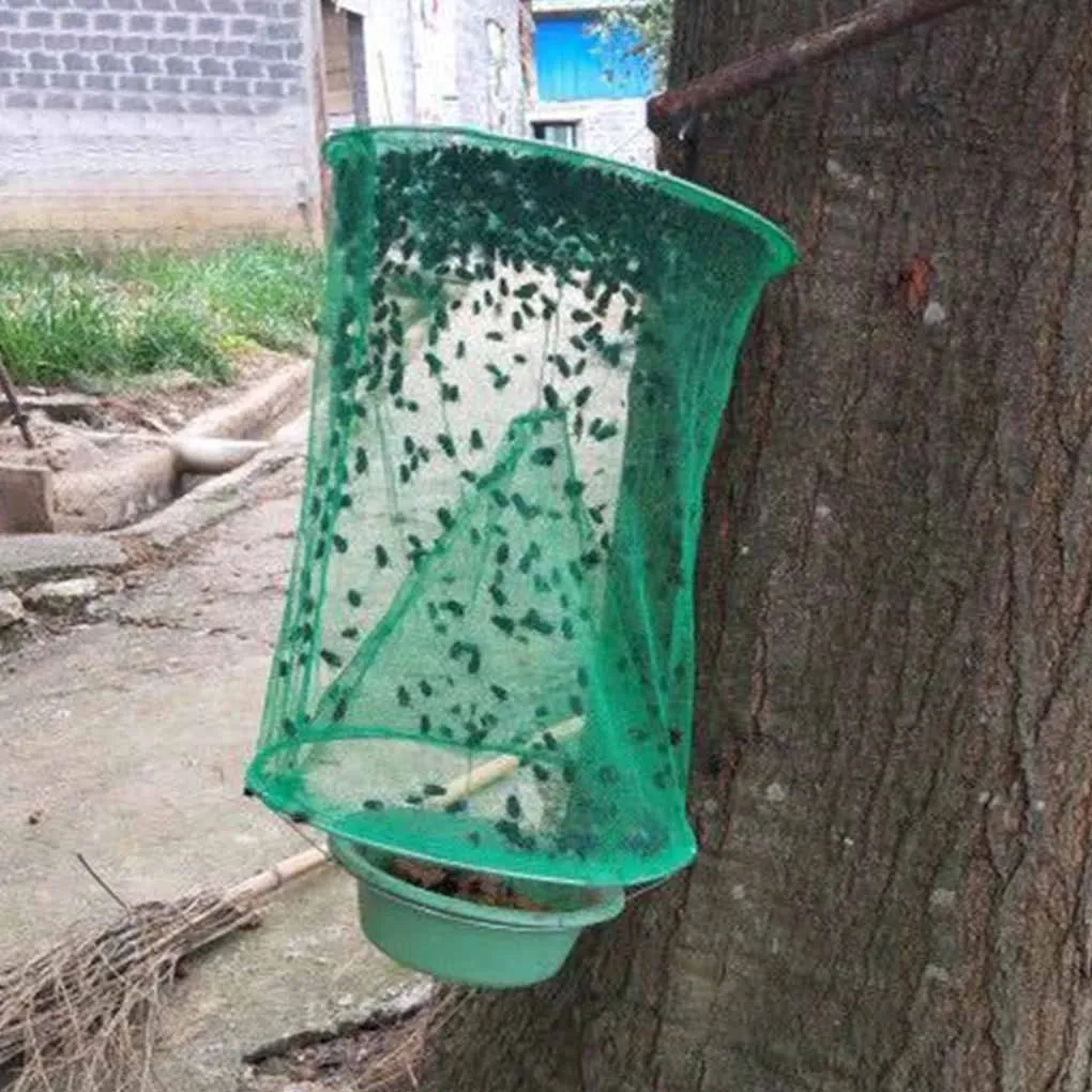 6pcs Fly Catcher Catching Pest Control Portable Flytrap Cage Rustproof Sun-proof Hanging Flycatcher Summer Outdoor
6pcs Fly Catcher Catching Pest Control Portable Flytrap Cage Rustproof Sun-proof Hanging Flycatcher Summer Outdoor
