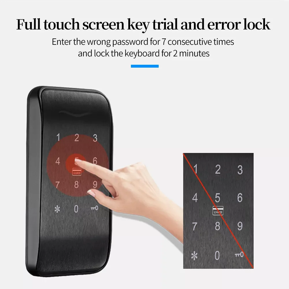 Bluetooth Smart Drawer Lock Metal Furniture Cabinet Lock RFID Password APP Unlock with USB Charging Port for Pool Gym
Bluetooth Smart Drawer Lock Metal Furniture Cabinet Lock RFID Password APP Unlock with USB Charging Port for Pool Gym